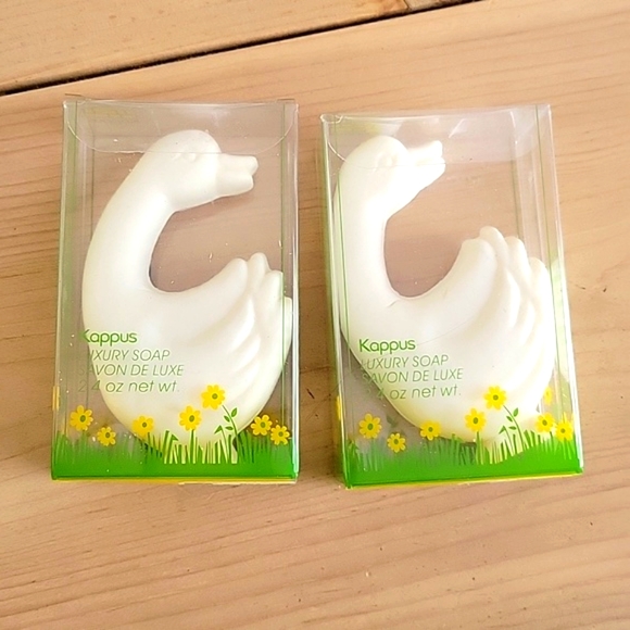 Kappus Germany Luxury Soap Savon Deluxe Duck Guest Soaps - 2 Bars - Picture 3 of 5